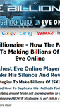 Mobile Screenshot of evebillionaire.com